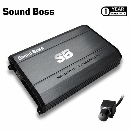 Sound Boss SB-1000.1D COMPETITION SERIES Class D Mono Amplifier (RMS: 1000W (4Ω))