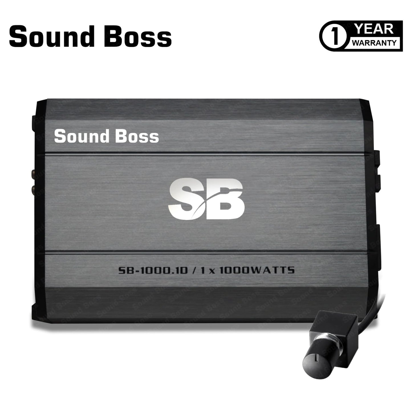 Sound Boss SB-1000.1D COMPETITION SERIES Class D Mono Amplifier (RMS: 1000W (4Ω))