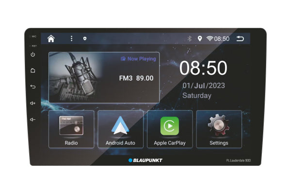 Blaupunkt Ft. Lauderdale 900 Android Multimedia Car Audio System w/ Certified Wireless CarPlay/AndroidAuto