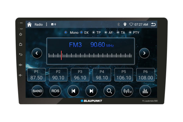 Blaupunkt Ft. Lauderdale 900 Android Multimedia Car Audio System w/ Certified Wireless CarPlay/AndroidAuto