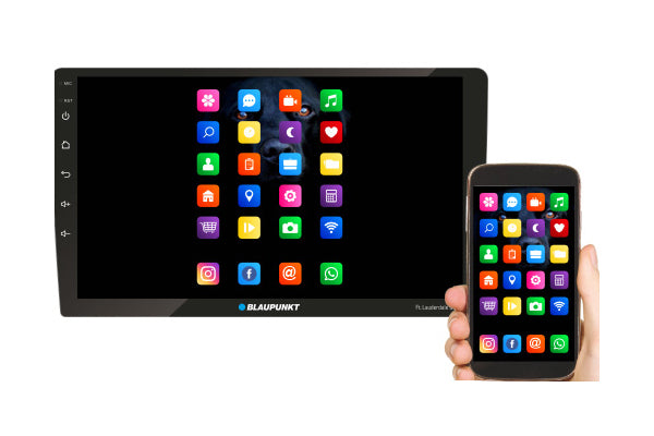 Blaupunkt Ft. Lauderdale 900 Android Multimedia Car Audio System w/ Certified Wireless CarPlay/AndroidAuto