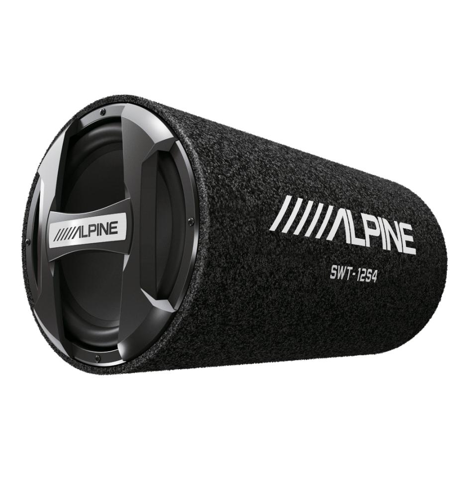 Alpine SWT-12S4 12” BASS REFLEX SUBWOOFER TUBE (300W RMS 1500W Peak)
