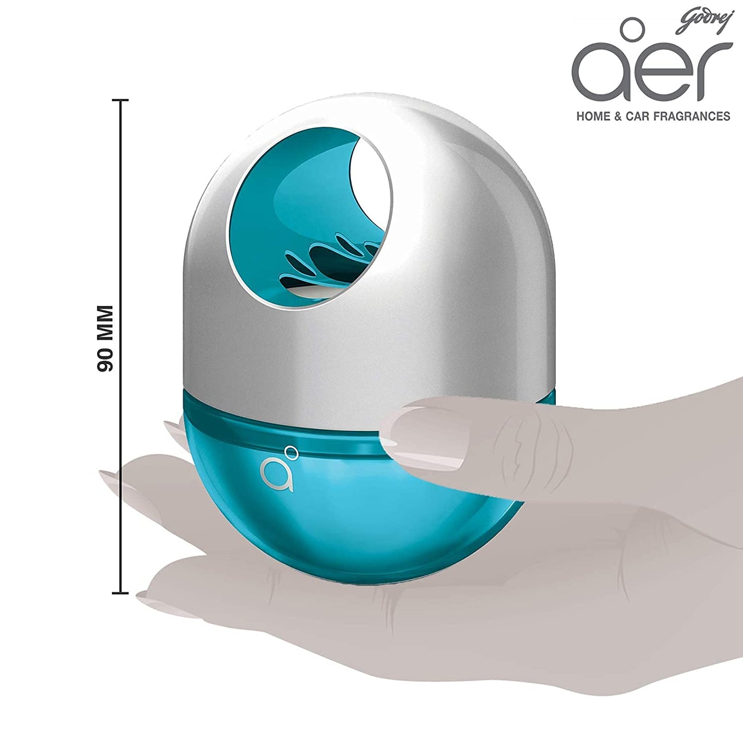 Godrej Aer Twist Car/Home Gel Cool Surf Blue (45 g)