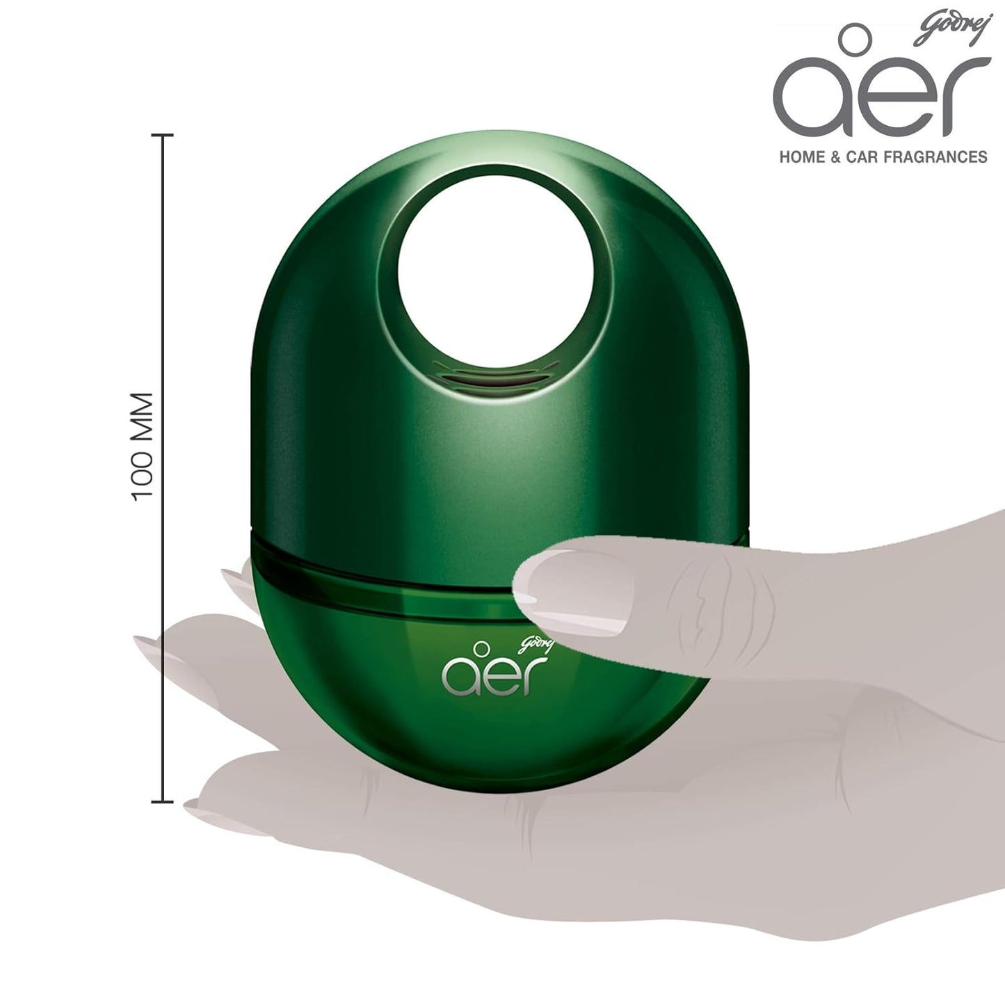 Godrej Aer Twist Car/Home Gel Fresh Forest Drizzle (45 g)