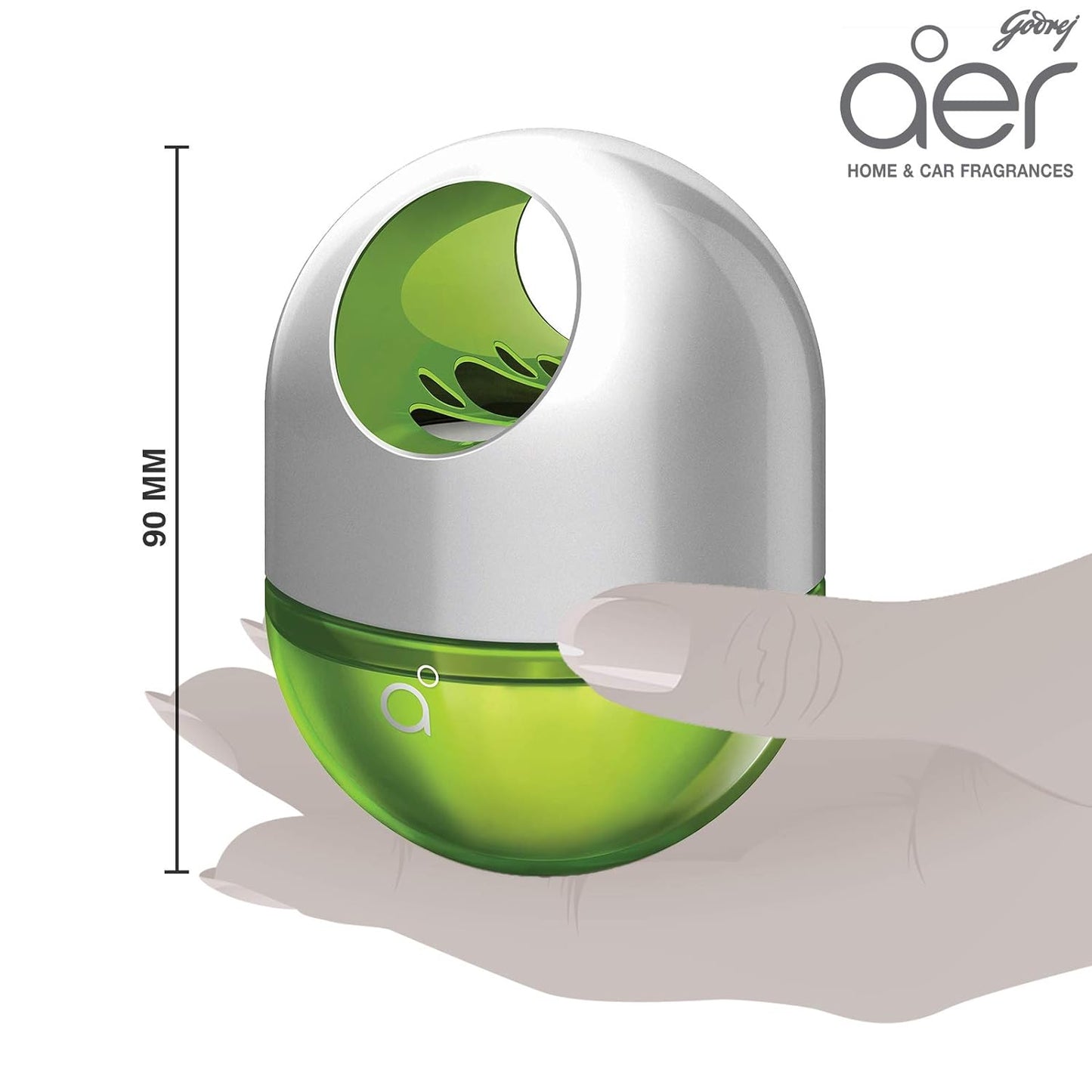 Godrej Aer Twist Car/Home Gel Fresh Lush Green (45 g)