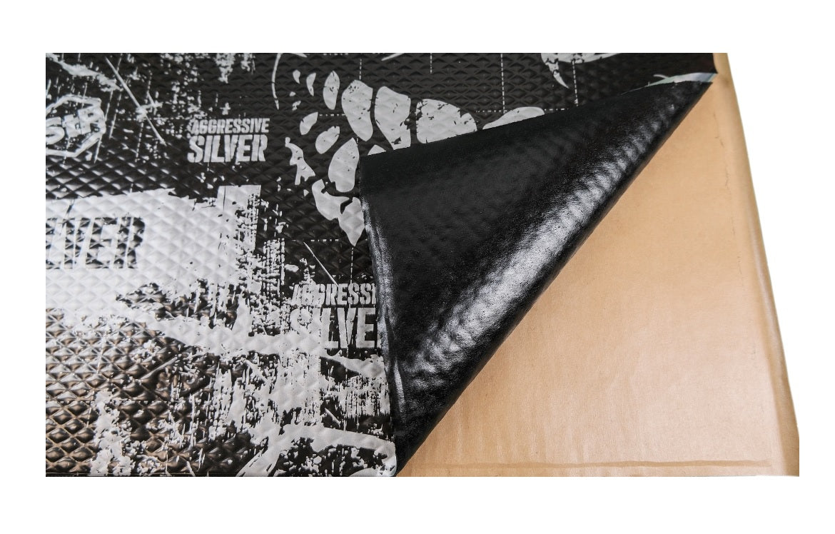 STP Aggressive Silver 2 mm 750*470 mm Car Damping Sheets