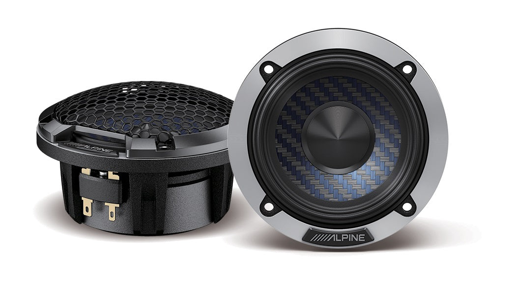 Alpine DP-35M DP Series 3" Mid Range Speakers (50W RMS 240W Peak)