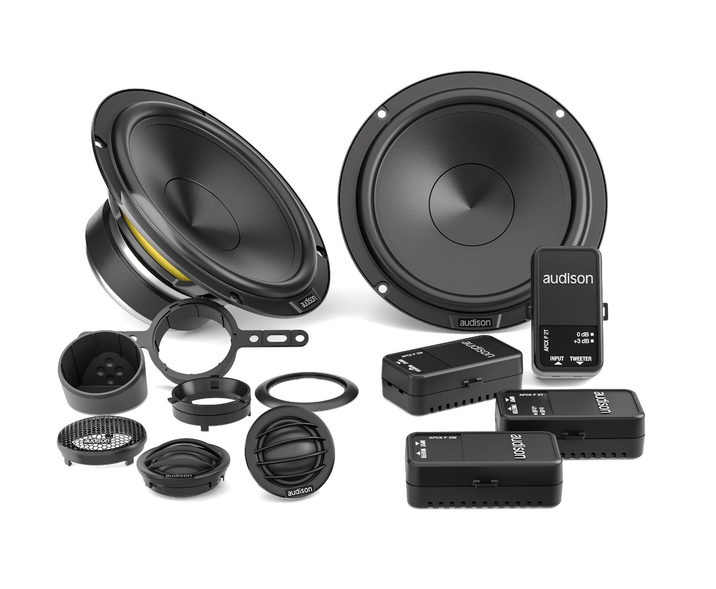 Audison Prima APK 165P 6.6" Component Speakers (115W RMS 345W Peak)