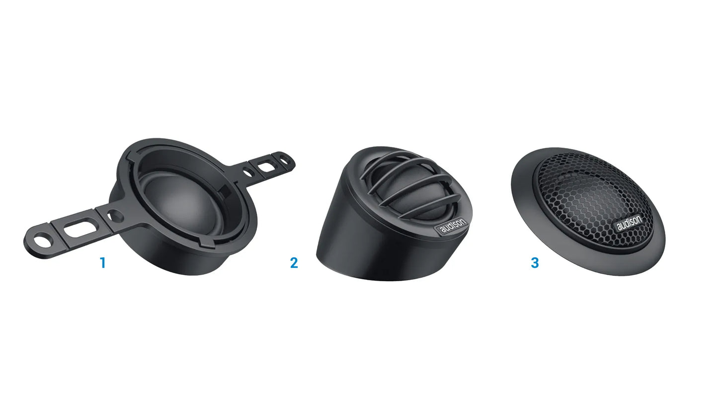 Audison Prima APK 165P 6.6" Component Speakers (115W RMS 345W Peak)