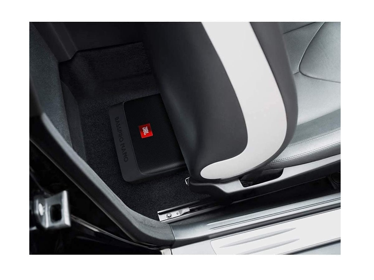 JBL Basspro Nano 6*8" Compact Underseat Subwoofer w/ Bass Controller (100W RMS 200W Peak)