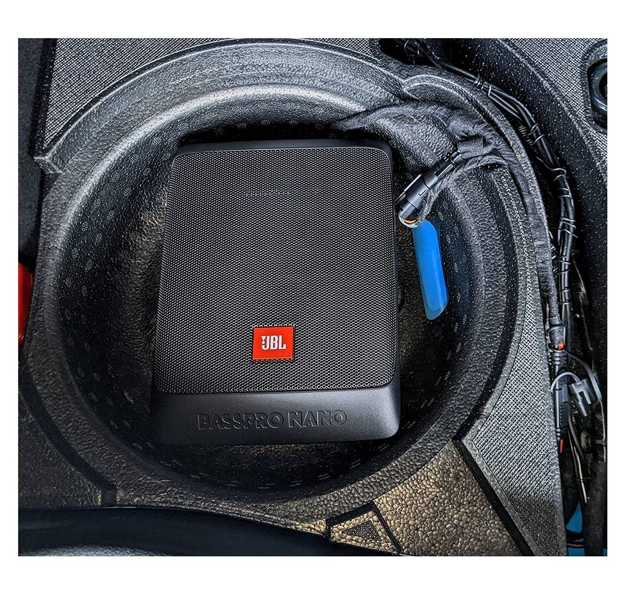 JBL Basspro Nano 6*8" Compact Underseat Subwoofer w/ Bass Controller (100W RMS 200W Peak)