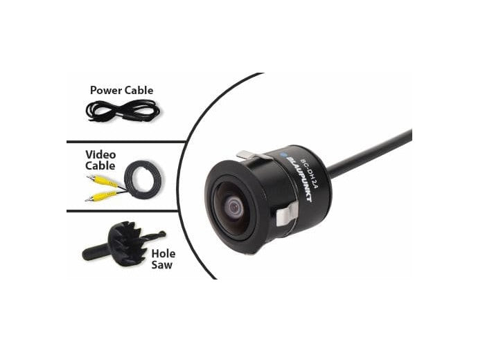 Blaupunkt BC DH2.4 Universal Front/Rear Bumper Camera w/ Moving Guidelines