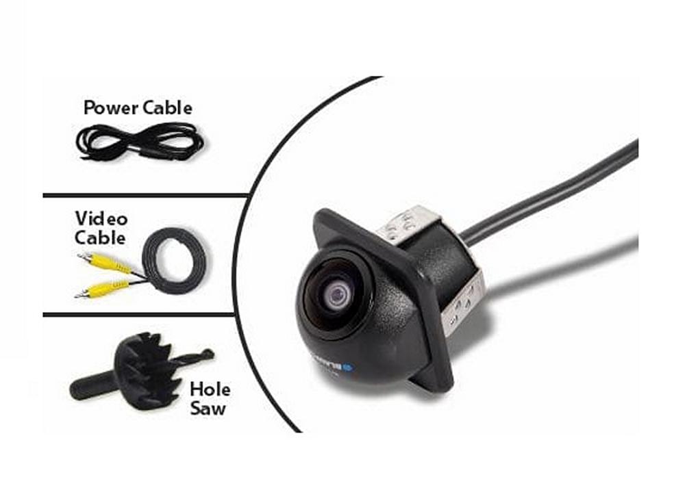 Blaupunkt BC DH 4.3 SD/AHD Universal OE Fitment Type Front/Rear Number Plate Camera w/ Dynamic Guidelines