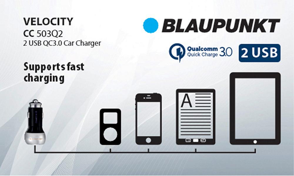 Blaupunkt Quick Car Charger BP CC 508 Q1/Q2