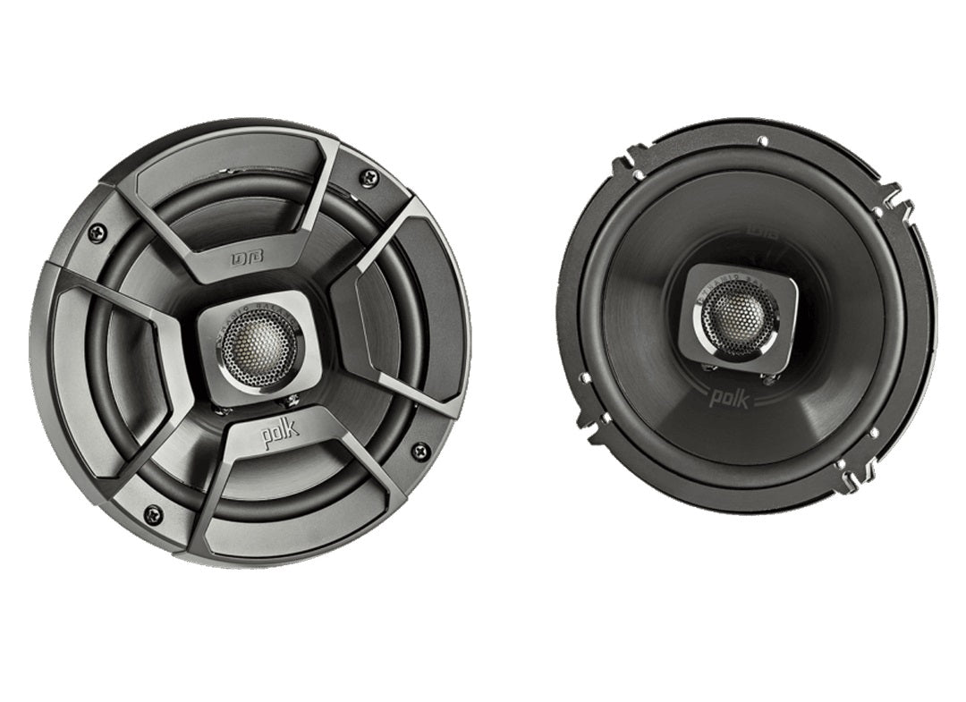 Polk Audio DB652 DB+ 6.5" Coaxial Speakers Marine Certified (100W RMS 300W Peak)