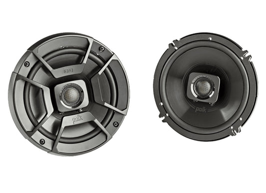 Polk Audio DB652 DB+ 6.5" Coaxial Speakers Marine Certified (100W RMS 300W Peak)