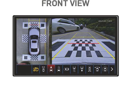 DHC Hyundai/Kia/Jeep/Volkswagen & Skoda 360˚ View Camera System