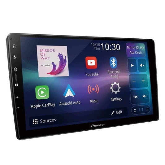 Pioneer DMH-AP6650BT 9" Digital Media Receiver (Capacitive Touchscreen, Wireless Android Auto, Wireless Apple Car Play, Web Link Cast)