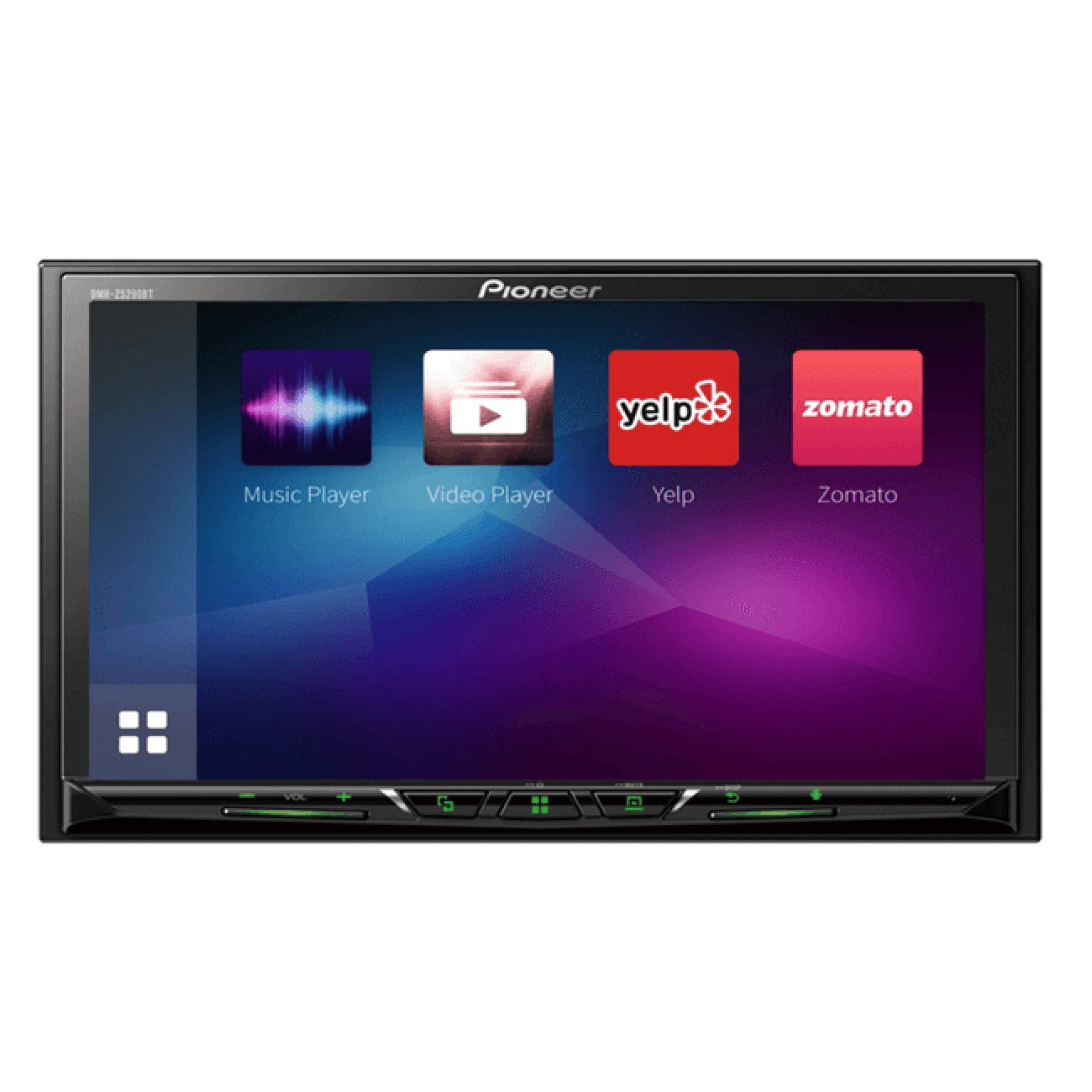 Pioneer DMH-Z5290BT 7" Digital Media Receiver (Touchscreen, Android Auto, Apple Car Play, Web Link, Dual Camera Input)