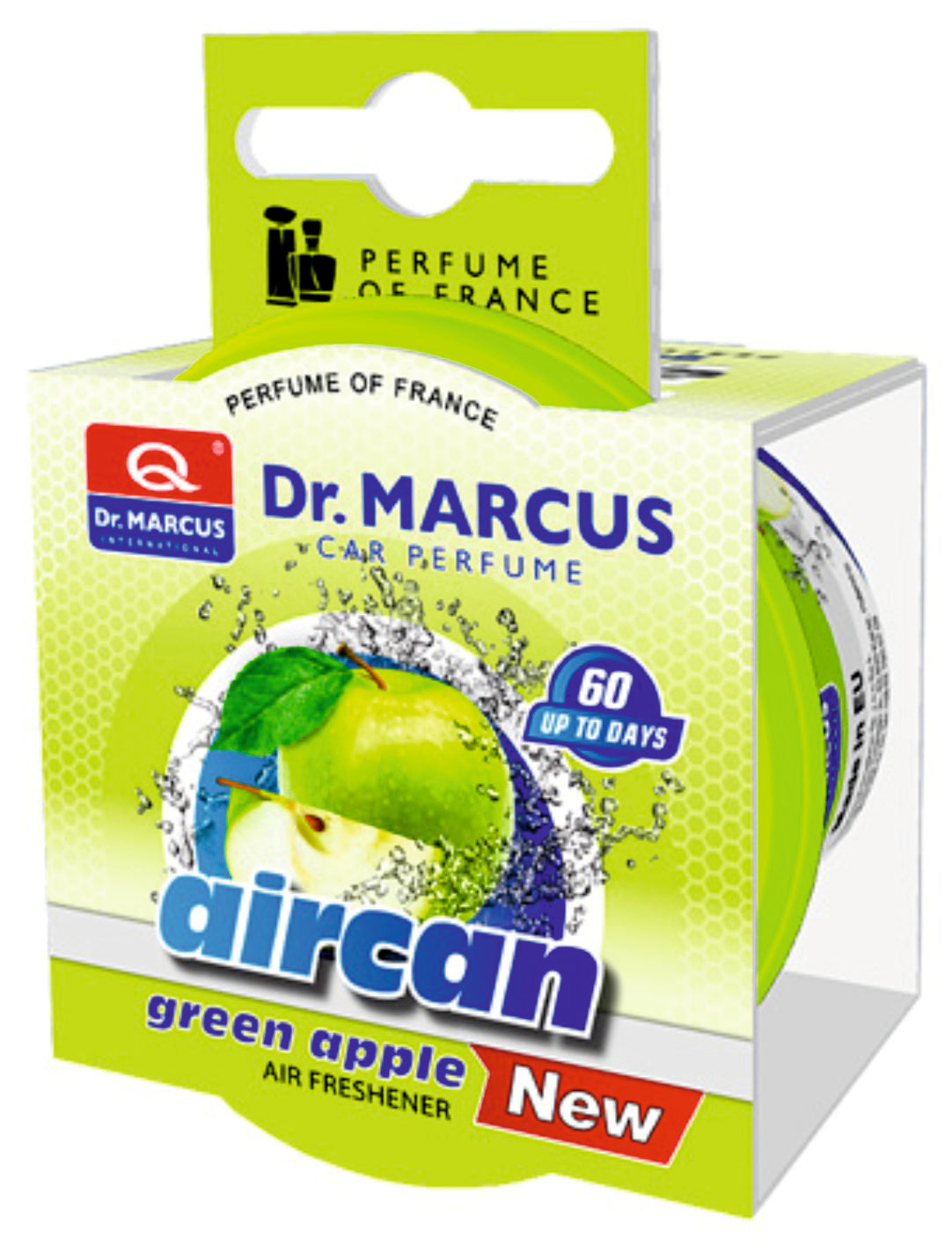 Dr Marcus AirCan Green Apple Organic Car/Home Air Freshener (40 gms)