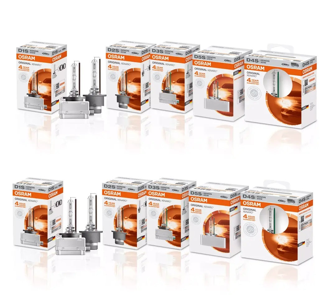 OSRAM D Series XENARC ORIGINAL 35W Auto Halogen Bulbs/Lamps 4150K-4300K
