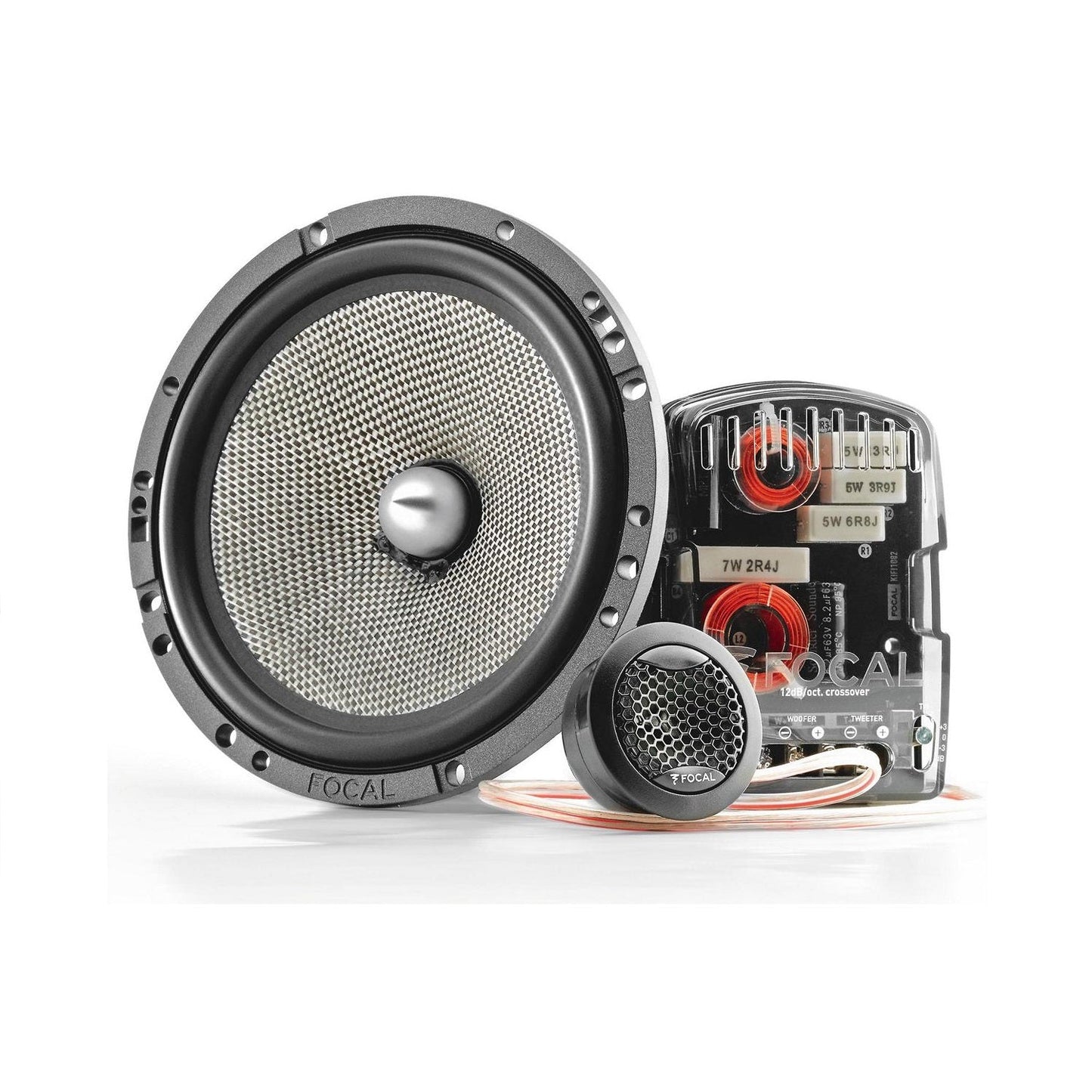 Combo of Focal Performance Access 165AS & 165AC 6.5" Component & Coaxial Speakers (60W RMS 120W Peak)