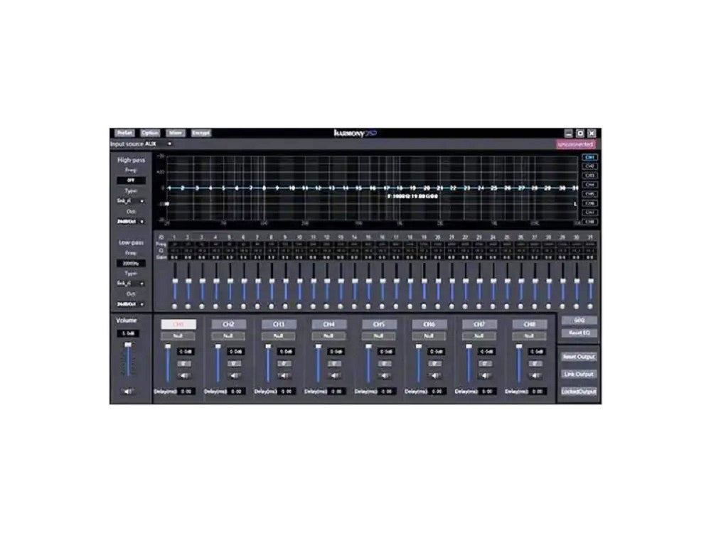 Zapco Duke HB 48 ADSP Integrated 8 Channel DSP / 4-Channel Class AB Amplifier