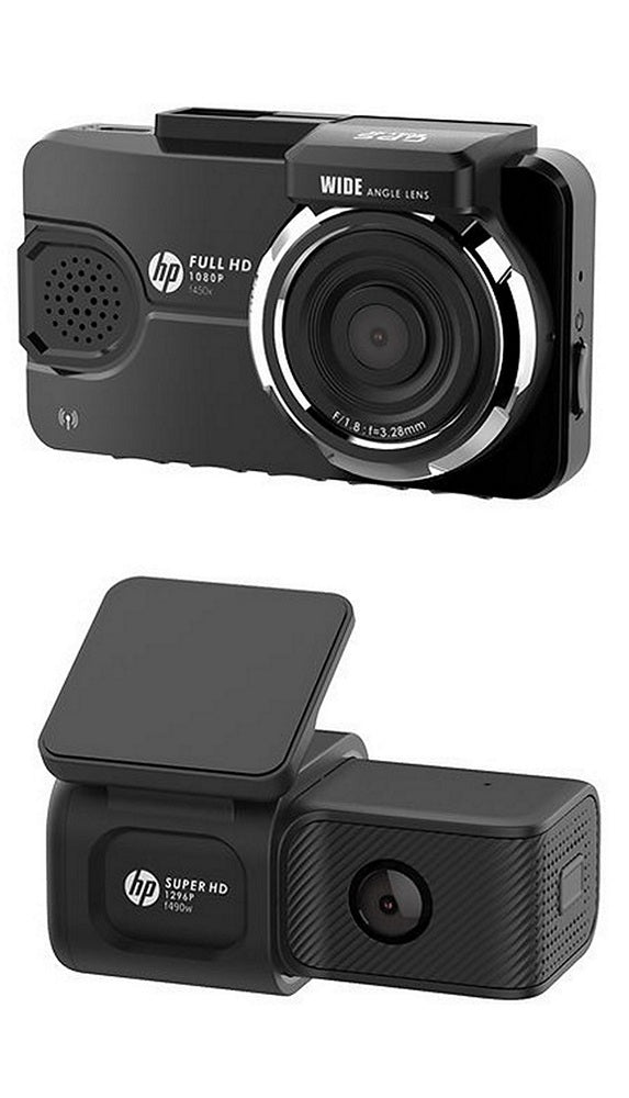 HP F450X DASHCAM/DVR WIFI, G-Sensor, GPS, ADAS, Super Capacitor, FULL HD 1080P