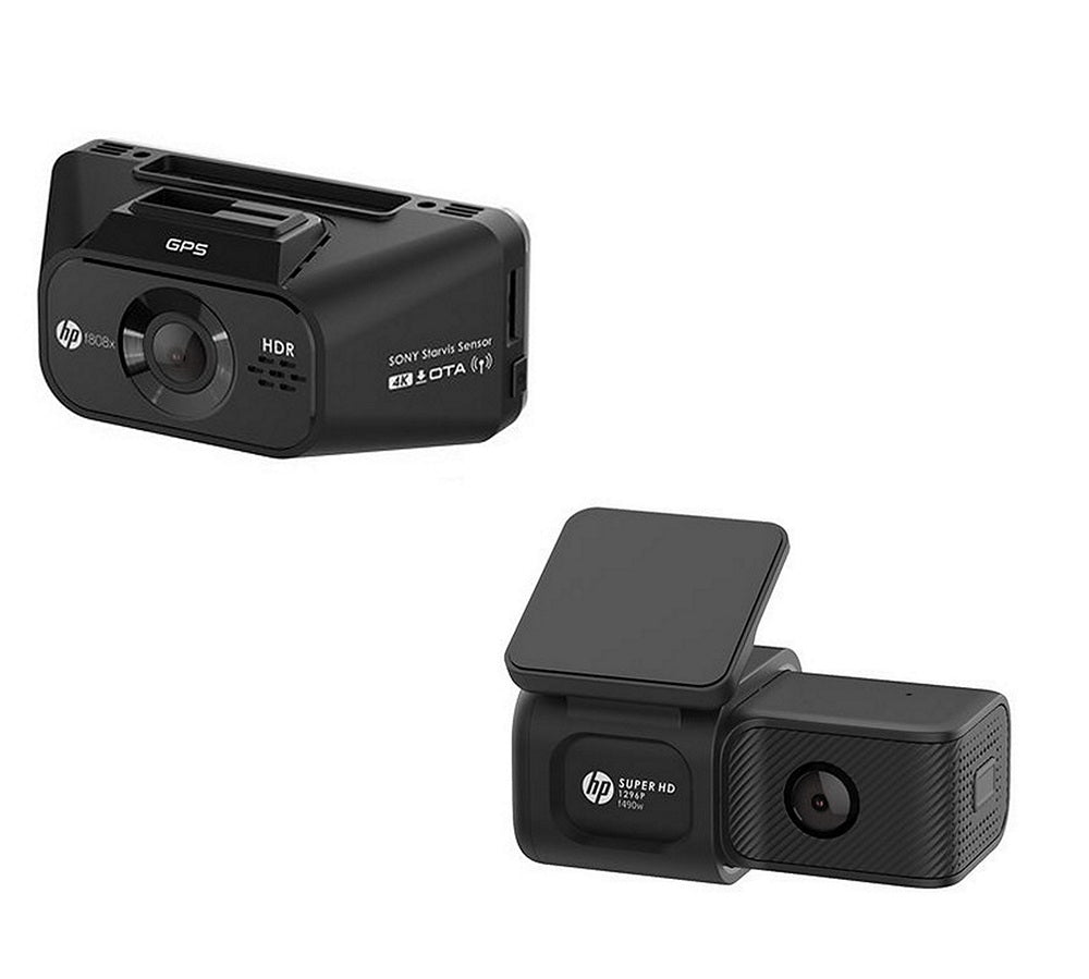 HP F808X DASHCAM/DVR WIFI, G-Sensor, GPS, ADAS, Super Capacitor, 4K Ultra HD, HDR