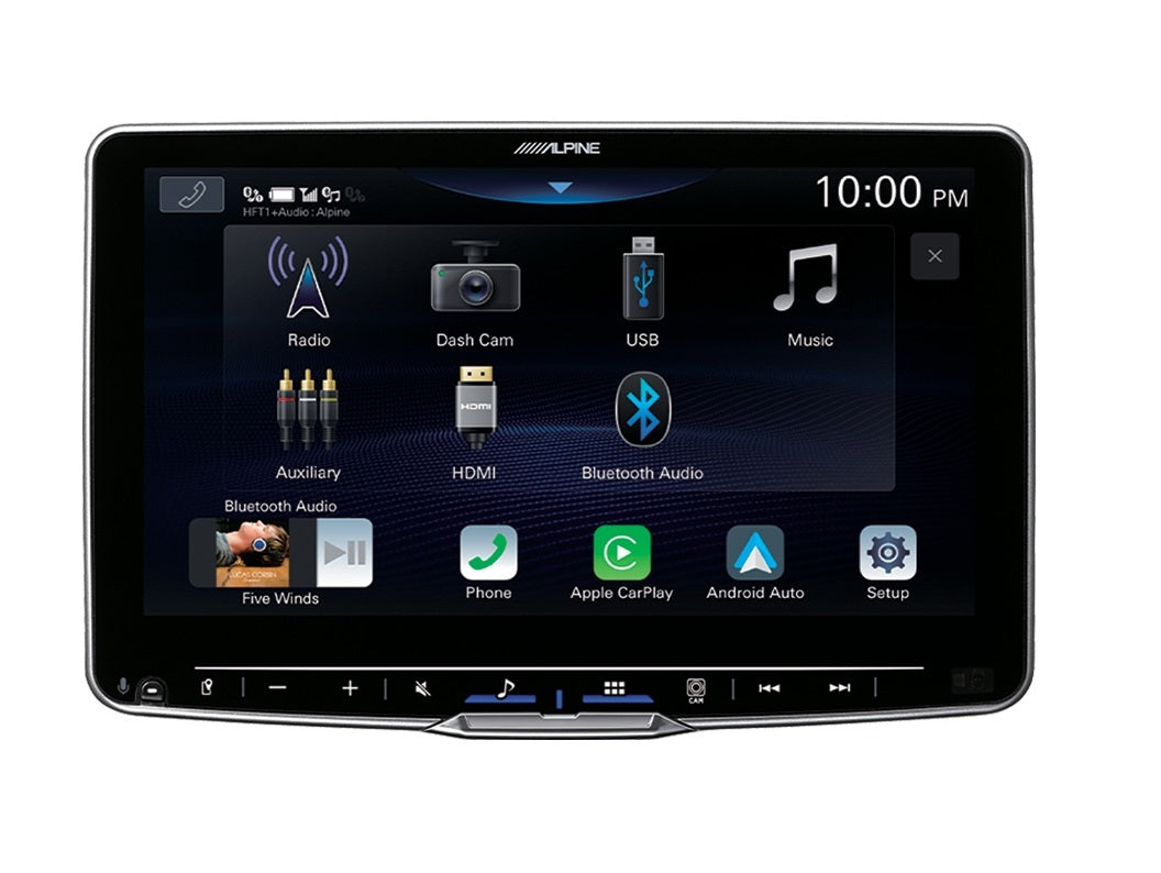 Alpine iLX-F507E 7" Floating Style Digital Media Receiver