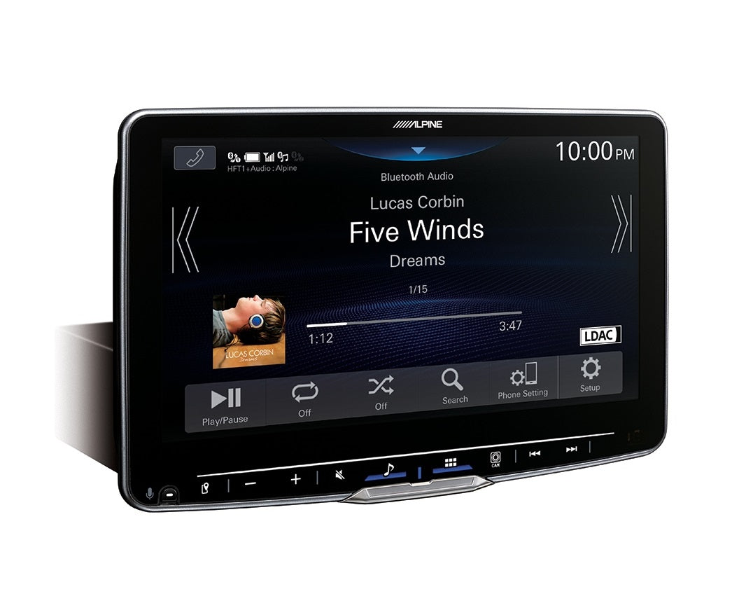 Alpine iLX-F507E 7" Floating Style Digital Media Receiver