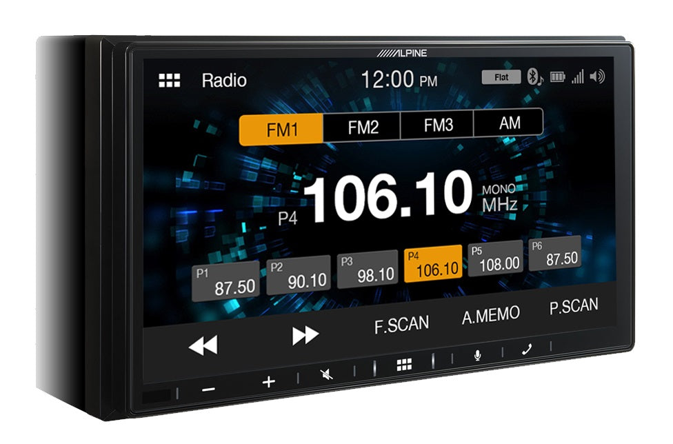 Alpine iLX-W650E 7" Digital Media Receiver w/ Android Autio/Apple Car Play & USB