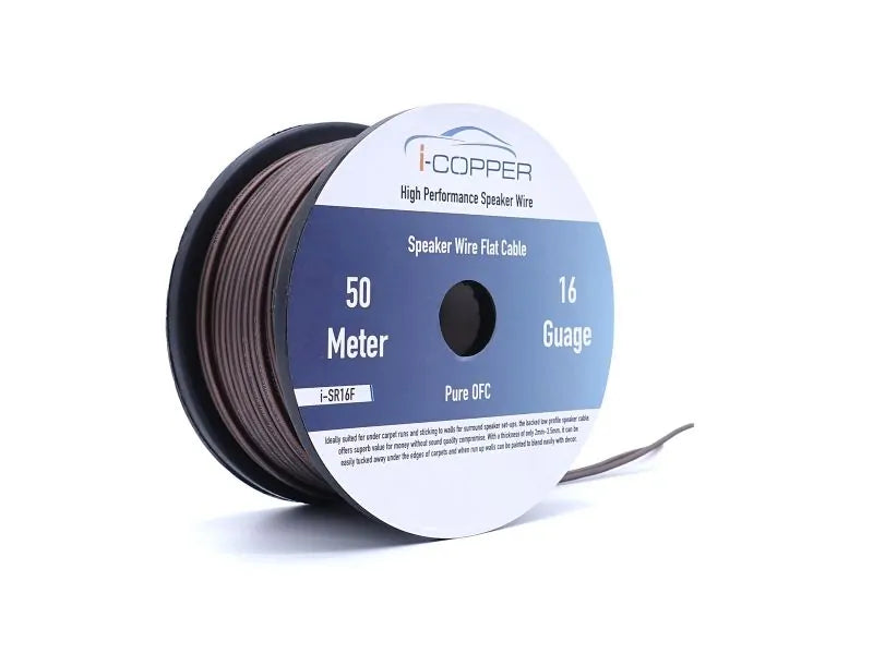 I-Copper I-SR16F 16AWG 100% OFC High Performance Speaker Cable/Wire