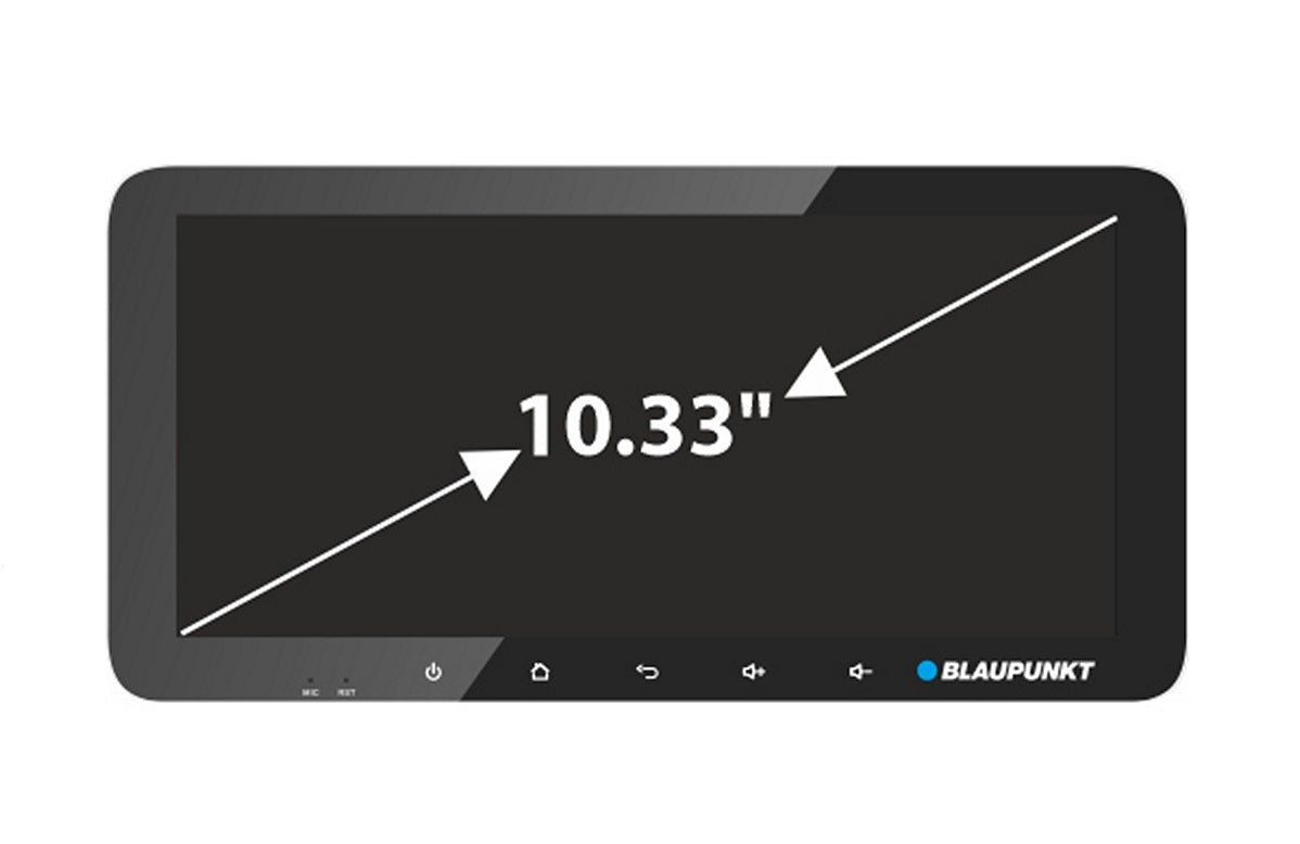 Blaupunkt Jamaica 990 - 10.33-12.33 inches Android Multimedia Car Audio System w/ 2-4gb/32-64gb, Wireless Apple CarPlay/AndroidAuto