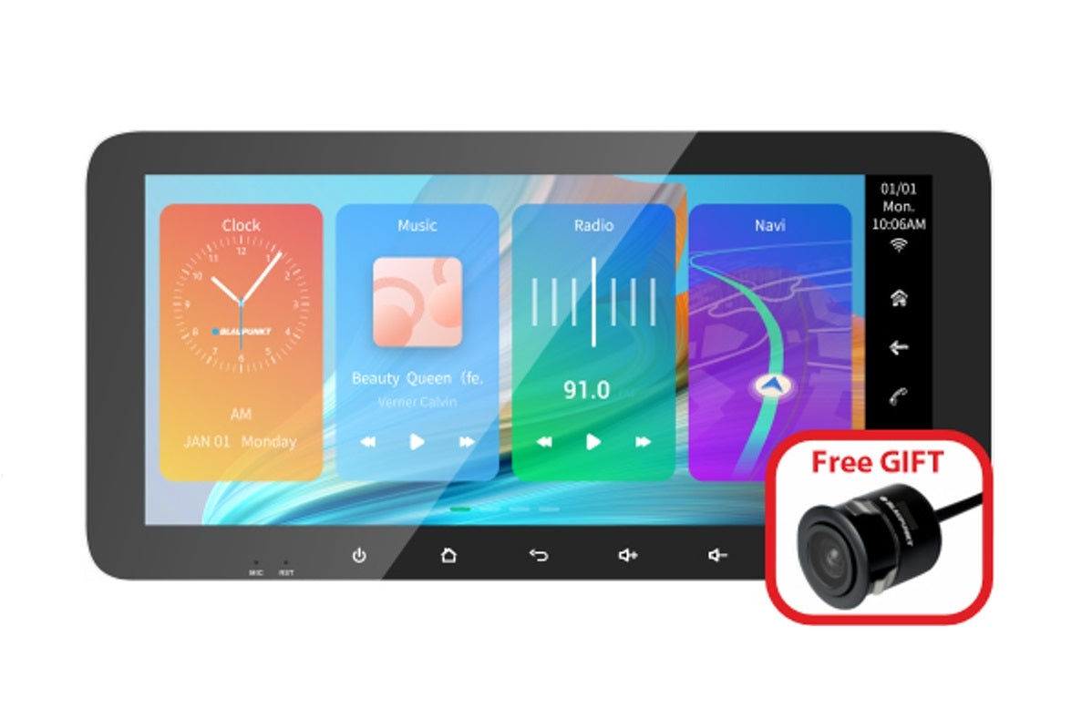 Blaupunkt Jamaica 990 - 10.33-12.33 inches Android Multimedia Car Audio System w/ 2-4gb/32-64gb, Wireless Apple CarPlay/AndroidAuto