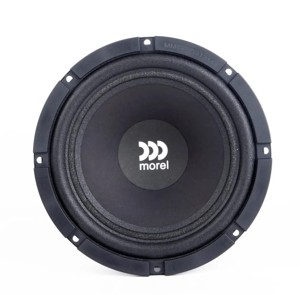 Combo of Morel Maximo 6 MKII 6.5" Component & Morel Maximo 6 Coax MKII 6.5" Coaxial Speakers (Cmp: 90W RMS 180W Peak Coax: 80W RMS 160W Peak)