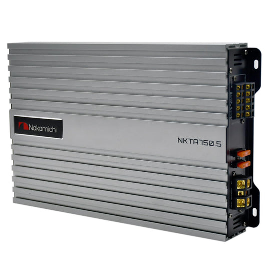 NAKAMICHI NKTA750.5 5 Channel Amplifier (RMS: 65W*4 + 350W*1 (4Ω) 90W*4 + 500W*1 (2 Ω))