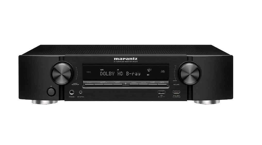 Marantz NR-1510 Slim 5.2 Channel 4K Ultra HD AV Receiver with HEOS Built-in