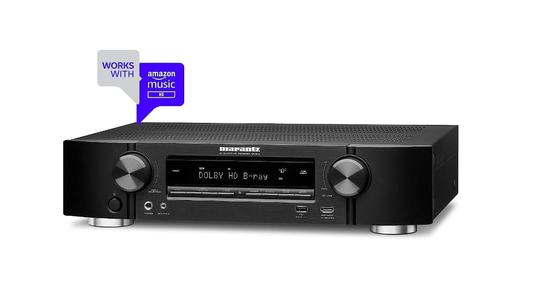 Marantz NR-1510 Slim 5.2 Channel 4K Ultra HD AV Receiver with HEOS Built-in