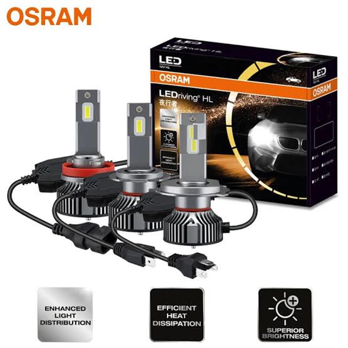 OSRAM LEDriving HL Premium 100W Auto LED Bulbs/Lamps (4200K & 6000K)