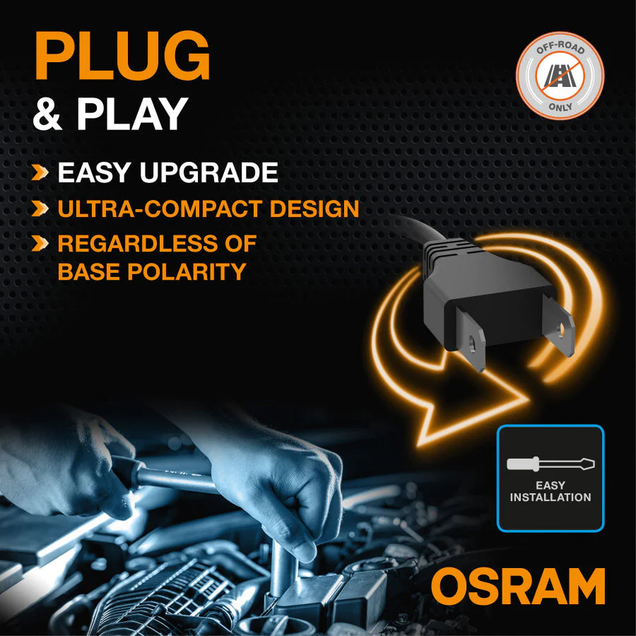 OSRAM LEDriving HL Premium 100W Auto LED Bulbs/Lamps (4200K & 6000K)