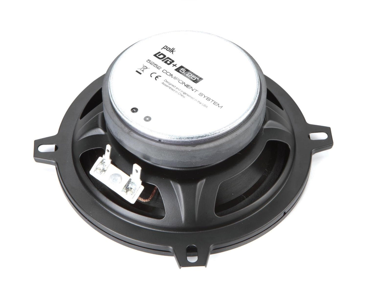 POLK Audio DB5252 5.25" DB+ Component Speakers Marine Certified (100W RMS 300W Peak)