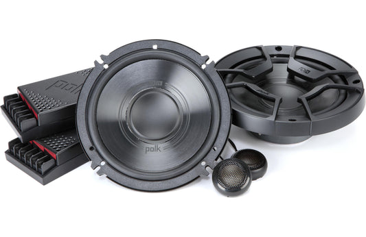 POLK Audio DB6502 6.5" DB+ Component Speakers Marine Certified (100W RMS 300W Peak)