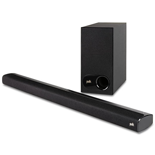 Polk Audio Signa S2 2.1 Universal TV Sound Bar and Wireless Subwoofer System (120W)
