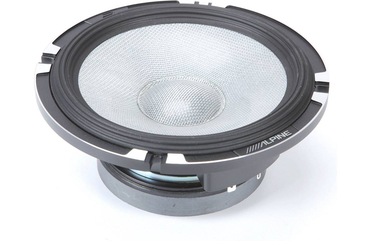 Alpine R2-S653 6.5" Next-Generation R2 Series 3-Way Pro Component Speakers (100W RMS 300W Peak)