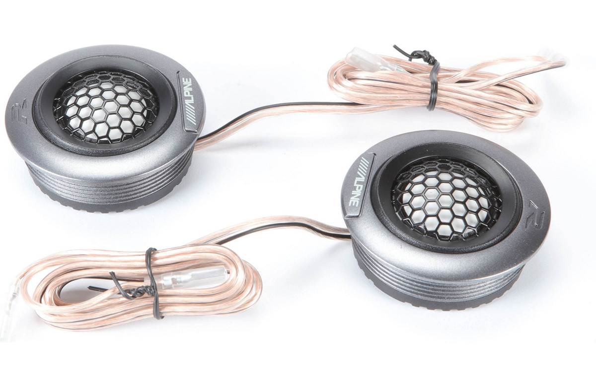 Alpine R2-S65C R2 Series 6.5" Component Speakers (100W RMS 300W Peak)