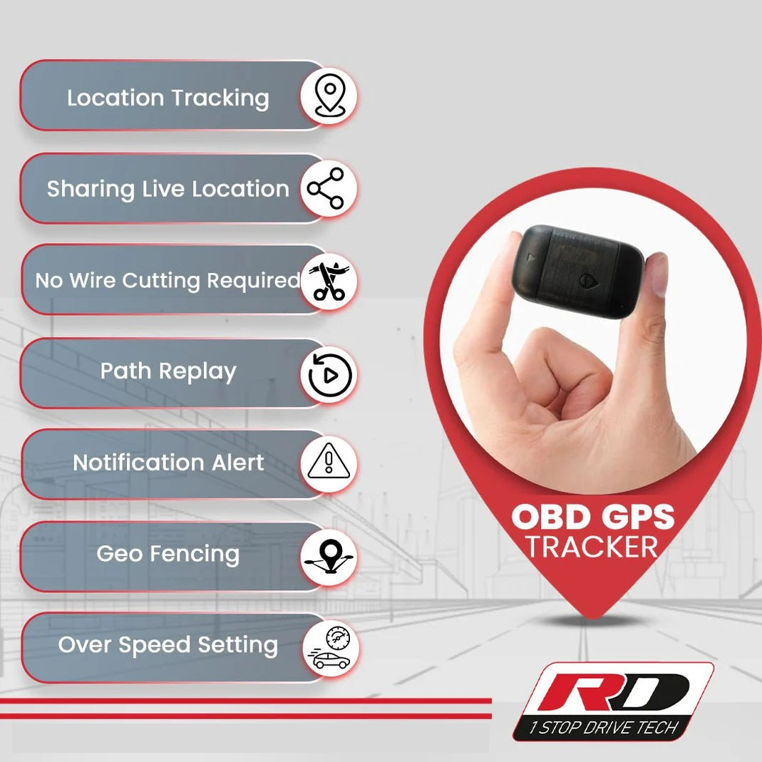 RD Overseas Car GPS Tracker