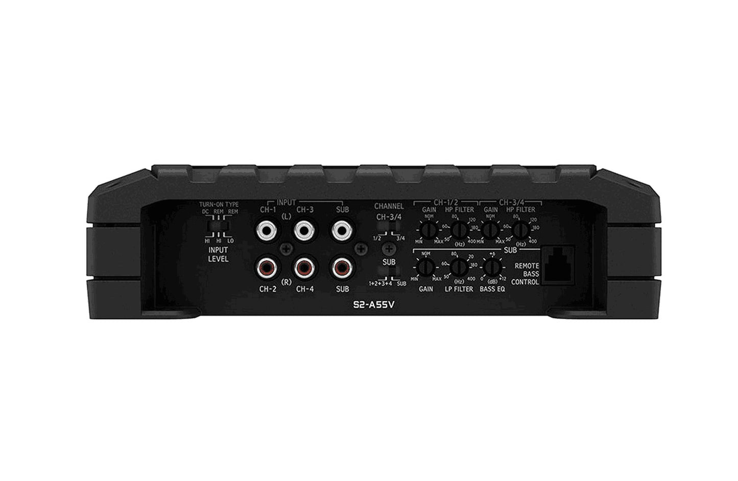 Alpine S2-A55V Next Generation S-Series 5 Channel Class D Amplifier (RMS: 40W*4 200W*1 (4Ω); 60W*4 300W*1 (2Ω))
