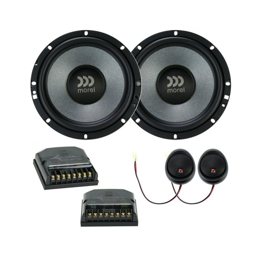Morel Tempo Ultra 602 MKII 6.5" Component Speakers (130W RMS 260W Preak)