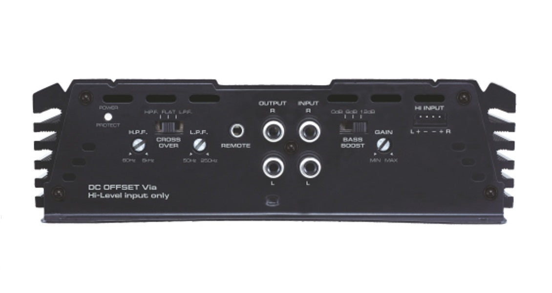Blaupunkt THA 285 2 Channel Power Amplifier w/ External Bass Controller (85W*2 @ 4ohms 120W*2 @ 2ohms)